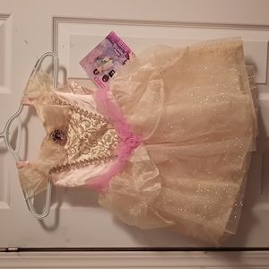 NWT DISNEY PRINCESS BELL DELUXE CHILD COSTUME